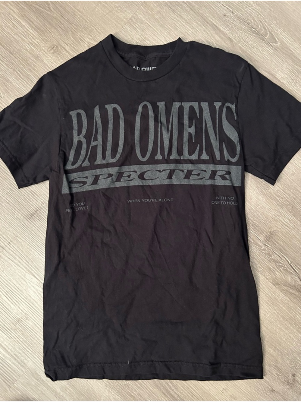 Bad Omens 'Specter' Short Sleeve Graphic Tee - Black